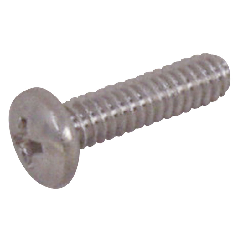 Handi-Man Marine B-764 Phillips Pan Head Stainless Steel Machine Screws Bulk, 100 Per Box - #1/4-20 x 4" - B-764