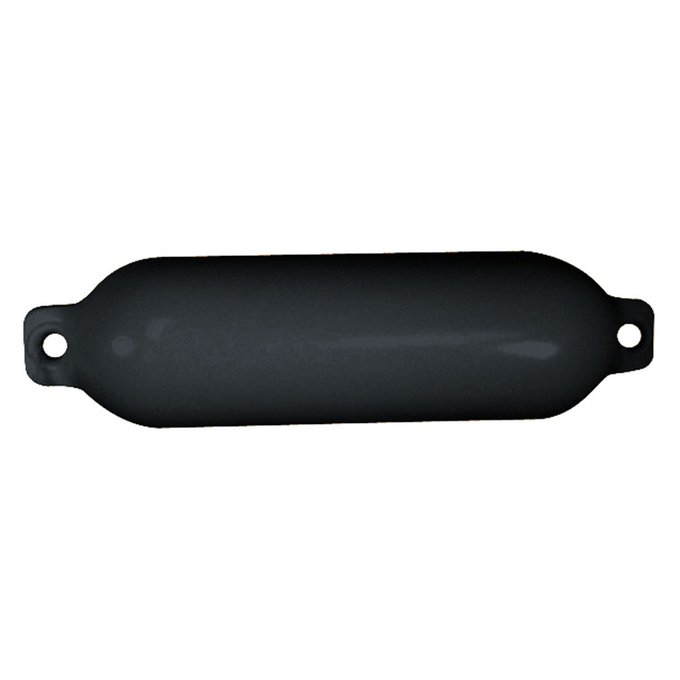 Taylor Made 31722 Hull Gard Inflatable Vinyl Fender - Black, 5.5" x 20" - 31722