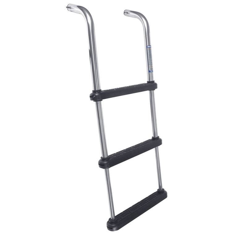 Windline UP-3 Under Platform Telescoping 3-Step Ladder - Plastic Molded Steps - UP-3