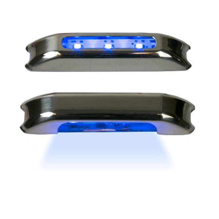 Sea-Dog 401431-1 Small Deluxe LED Courtesy Light - Down-Facing, Blue - 401431-1