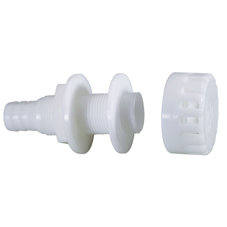 Attwood 3886-3 Thru-Hull with Strainer - 3886-3