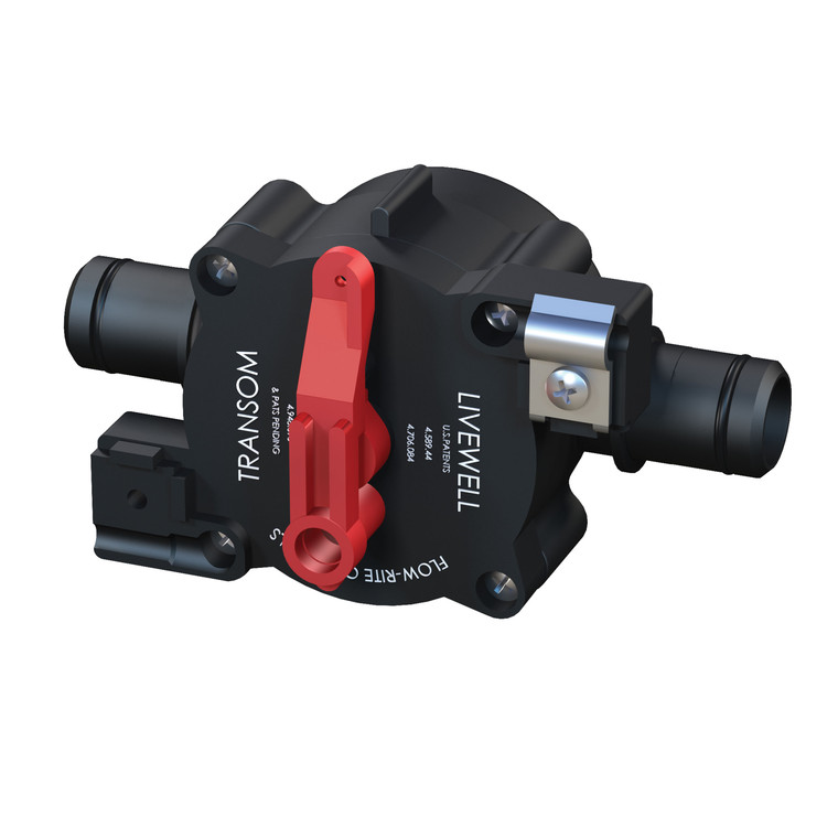 Flow-Rite MV-04-FN01 V4 Three-Position Select Valve Fill/Empty/Recirc - Barbed, Front Non-PEF - MV-04-FN01