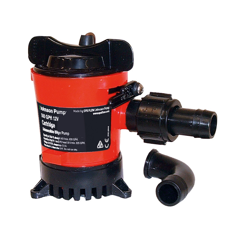 Johnson Pump 32503 Cartridge Bilge Pump with Dura-Port - 500 GPH - 32503