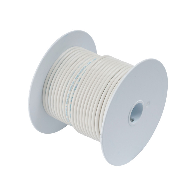 Ancor 106910 Primary Wire #12 AWG/3mm - White, 100' - 106910