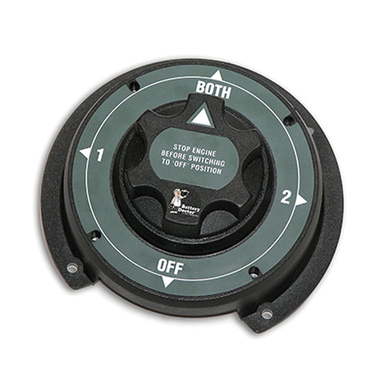 Battery Doctor 20360 Master Battery Disconnect Dual Battery Selector Switch - 4-Position - 20360