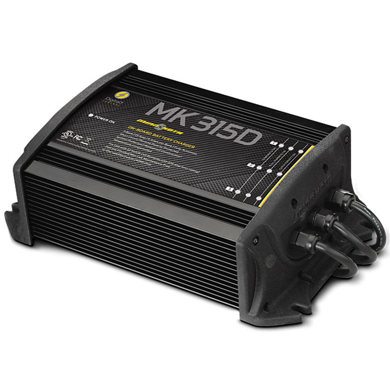 Minn Kota 1823155 Digital On-Board Marine Battery Charger - 3 Bank / 5 Amps - 1823155