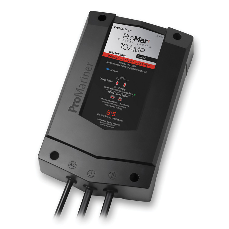 ProMariner 31510 ProMar1 DS Generation 3 Digital Battery Charger - 10 Amp - 31510