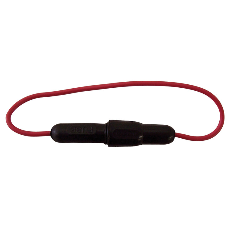 Rig Rite 130 Watertight Marine Fuse Holder - 10 Gauge Wire with 30 Amp Fuse - 130