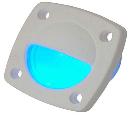 Sea-Dog 401325-1 Delrin LED Utility Light - White with Blue Light - 401325-1
