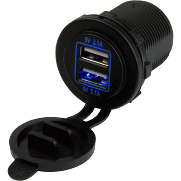 Sea-Dog 426515-1 Double USB Power Socket - 426515-1