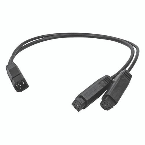 Humminbird 720102-1 9-Pin MEGA and Non-MEGA SI Left/Right Splitter Cable - 720102-1