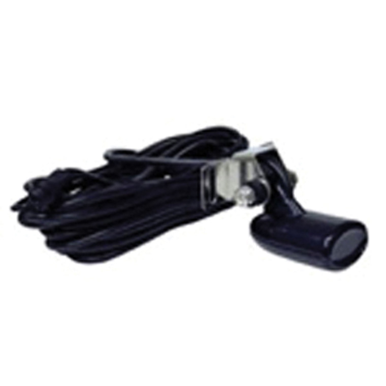 Lowrance 000-0106-48 UniPlug Transom-Mount Transducer - 200 kHz, High Speed / Low-Profile Skimmer, Temp - 000-0106-48