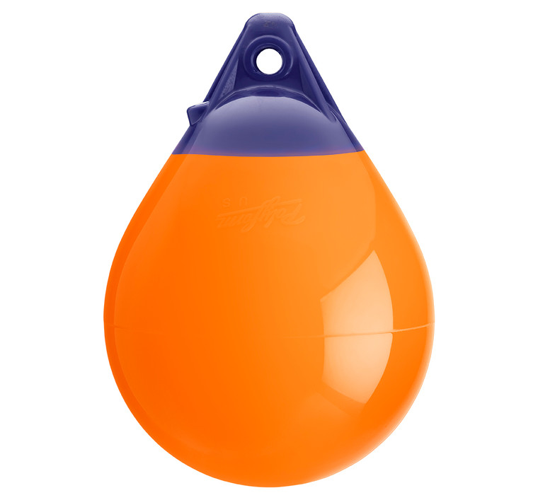 Polyform A-0 ORANGE A Series Buoy - 8" x 11.5", Orange - A-0 ORANGE
