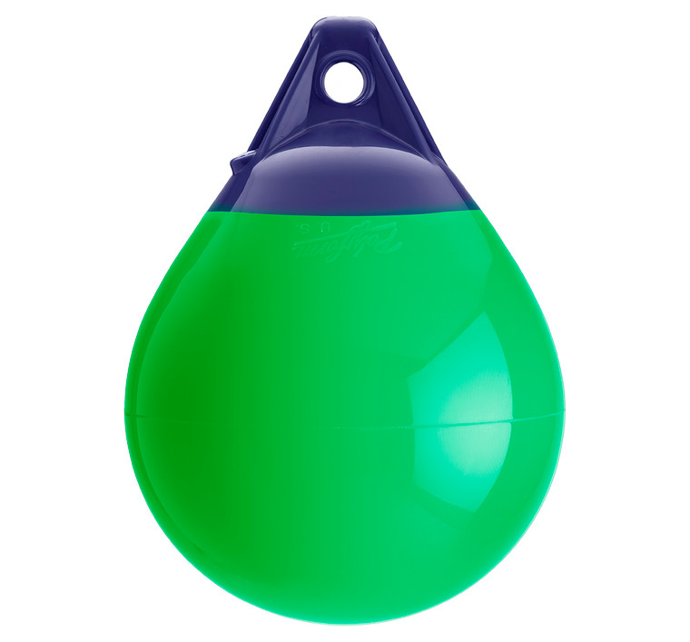 Polyform A-1 GREEN A Series Buoy - 11" x 15", Green - A-1 GREEN