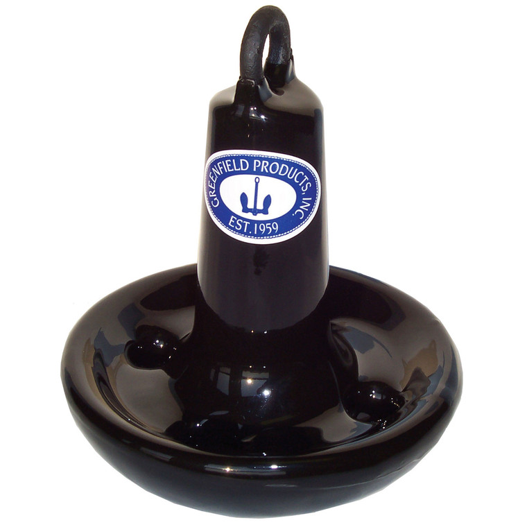 Greenfield 515B Vinyl Coated Mushroom Anchor - Black, 15 lb. - 515B