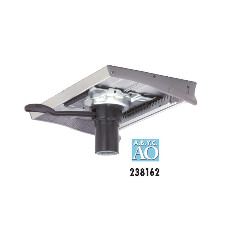 Attwood 238162-1 238 Series Seat Mount - Plated Steel, Right Handle, 3'° Tilt - 238162-1