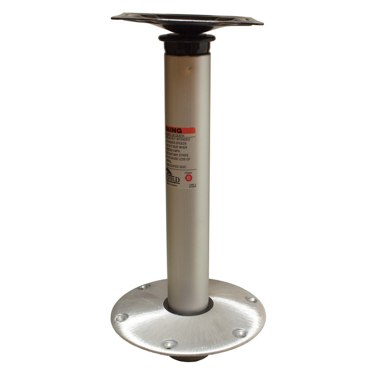 Springfield Marine 1300709-Hl1 Plug-In Non-Locking 2-3/8" Removable Pedestal Hi-Lo 3-Piece Package - 9" - 1300709-HL1