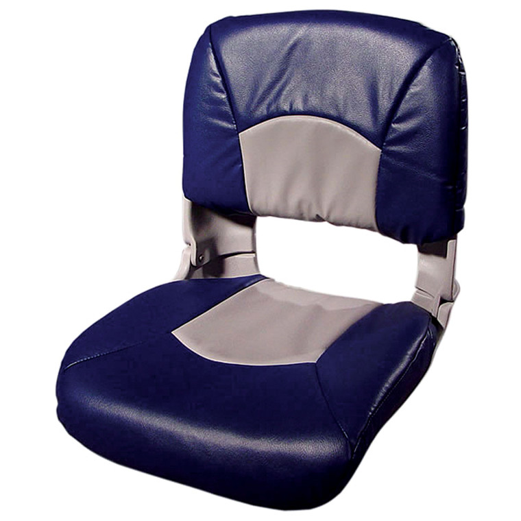 Tempress 45607 All-Weather High-Back Boat Seat - Blue/Gray - 45607