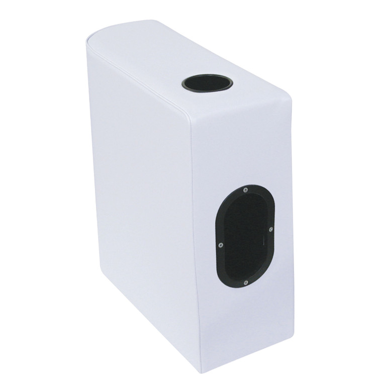 Wise 8WD110-204 Deluxe Radius Arm Rest - Left, White - 8WD110-204 Wise 8WD110-204 Deluxe Radius Arm Rest - Left, White - 8WD110-204