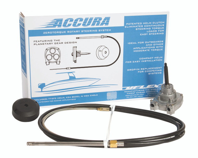 Uflex ACCURA10 Accura Rotary Steering System - 10' Kit - ACCURA10
