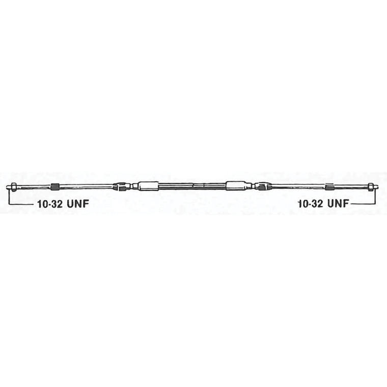 Uflex C2X13 Engine Control Cable - 3300 Style, 13' - C2X13