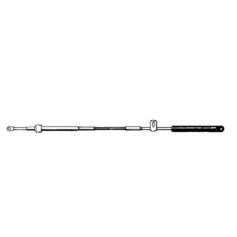 Uflex MACH5X16 Mach5 Engine Control Cable for Mercury/Mercruiser/Mariner/Volvo - 16' - MACH5X16
