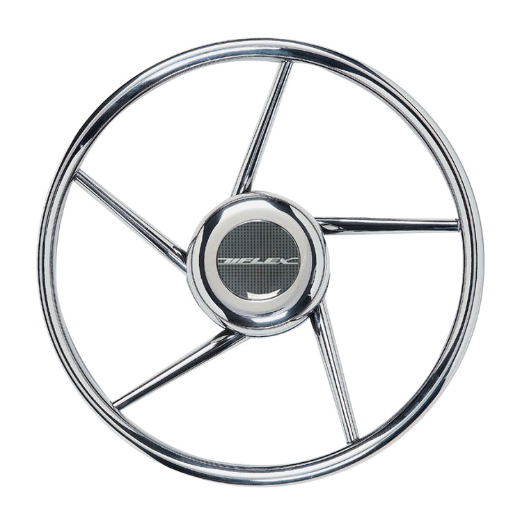 Uflex V06 Steering Wheel - Stainless Steel - V06