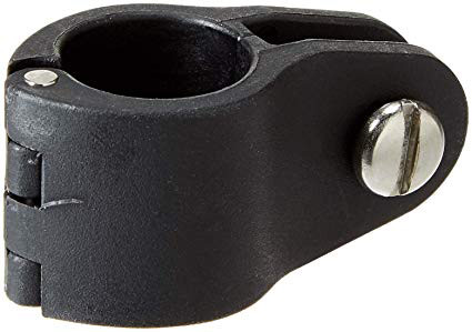 Sea-Dog 273162-1 Hinged Jaw Slide Fitting with Bolt - 7/8", Black - 273162-1