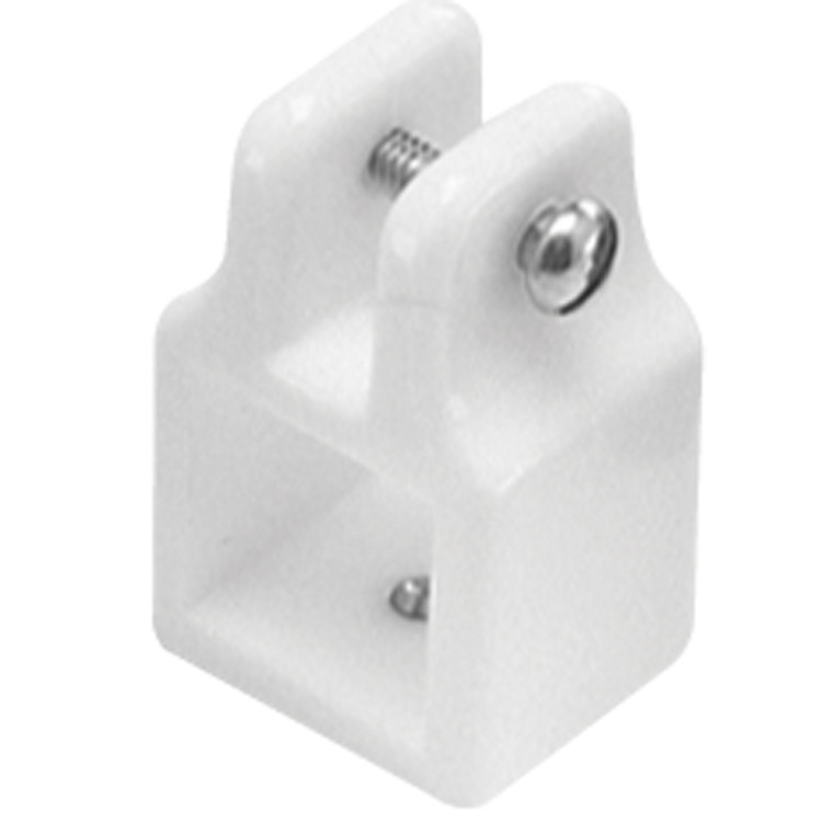 Taylor Made 11830 Square Tube Bimini Boatop Jaw Slide - White - 11830