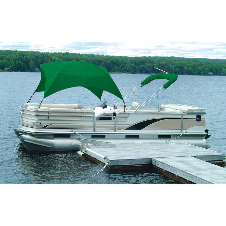 Taylor Made 120030F Pontoon Gazebo - Hunter Green - 120030F Taylor Made 120030F Pontoon Gazebo - Hunter Green - 120030F