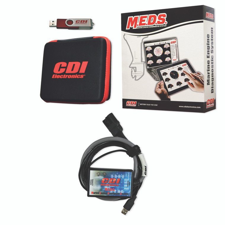 CDI Electronics 531-0119I5 M.E.D.S. Marine Engine Diagnostic System Upgrade/Add-On - CANBus Engines - 531-0119I5