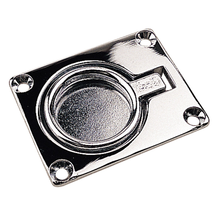Sea-Dog 222400-1 Chrome Brass Small Ring Pull - 1-3/4" - 222400-1