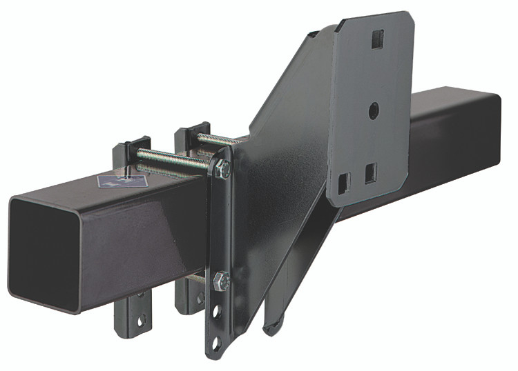 Dutton-Lainson 22121 Spare Tire Bracket For Trailer Tongues Model 6121 - 3" x 5", Black - 22121