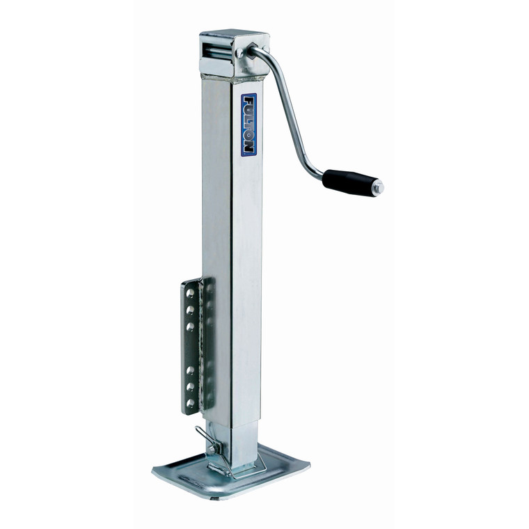 Fulton HD50000101 Square Tube Fixed-Mount Trailer Jack - 5000 lbs. - HD50000101
