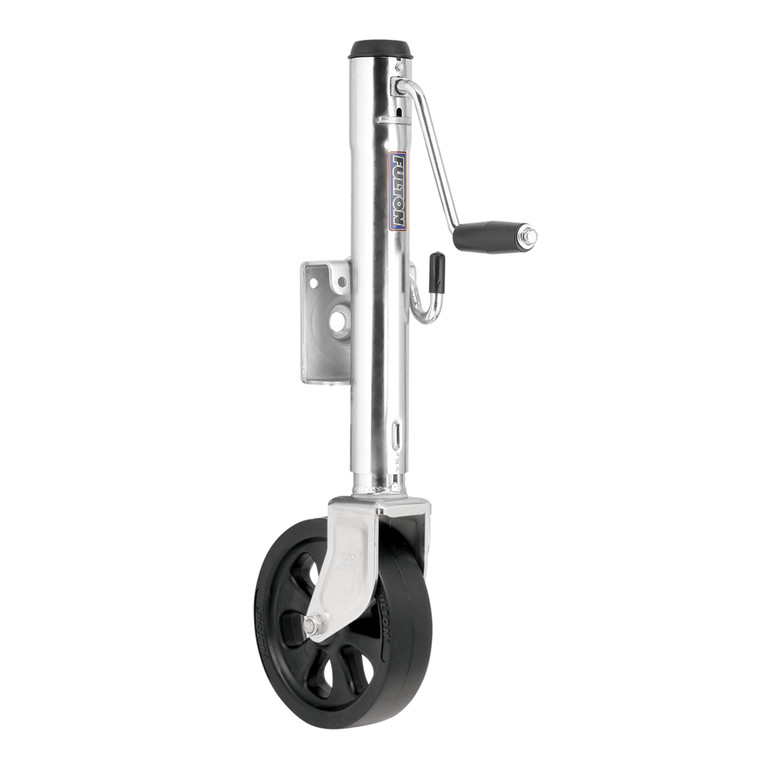 Fulton XP10 0301 Swing-Away Bolt-On Trailer Jack with 6" Wheel - 1200 lbs. - XP10 0301