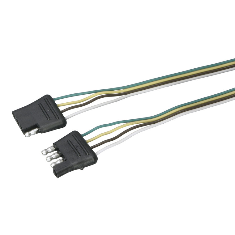 Wesbar 707275 4-Way Truck End Flat Connector - 4' - 707275