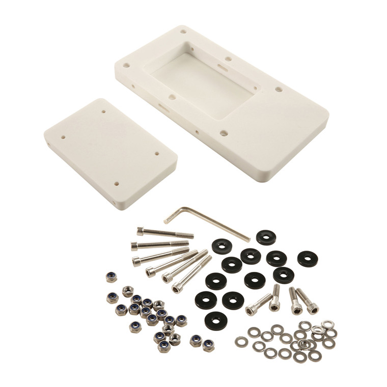 Attwood 8M0092063 Xi Series Quick-Release Bracket Kit for Electric Trolling Motors - White - 8M0092063