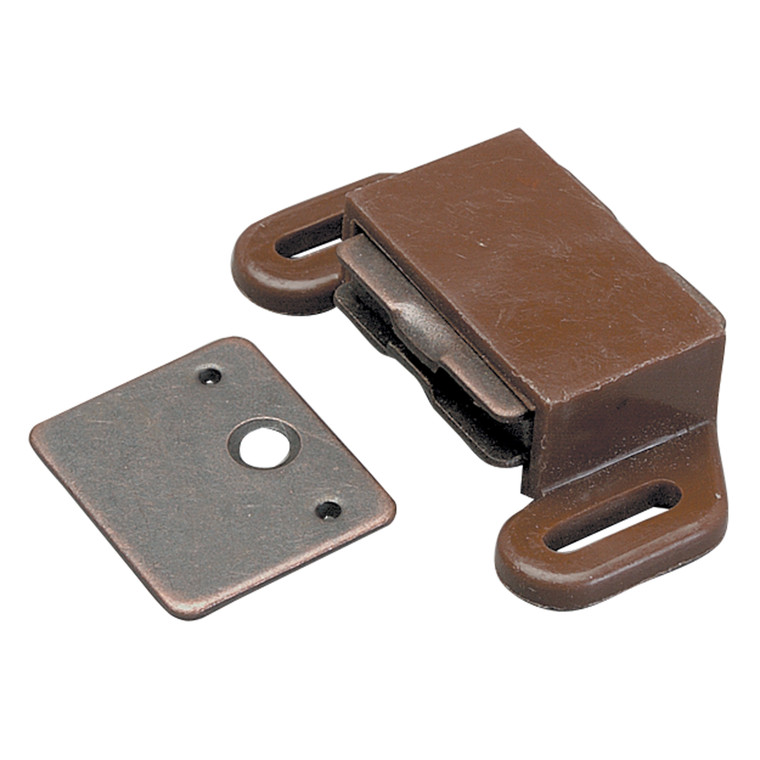 AP Products 013-012 Side Mount Magnetic Catch with Flat Strike - 1 Pair - 013-012