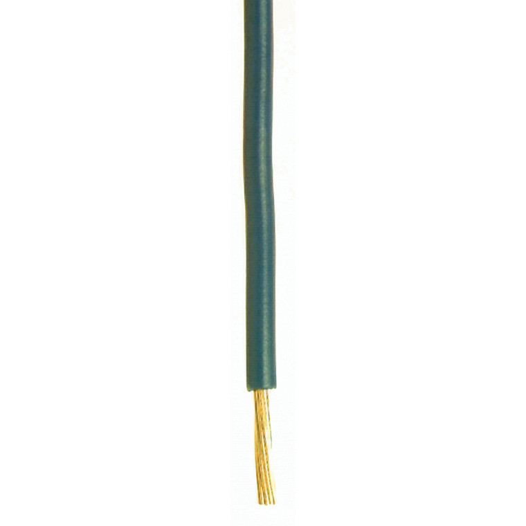 Battery Doctor 81078 Plastic Primary 14 Gauge Wire Single Conductor - 100', Green - 81078