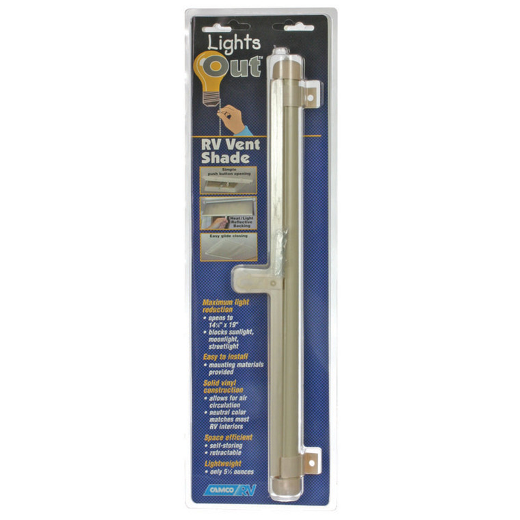 Camco 42913 Vent Shade - 42913