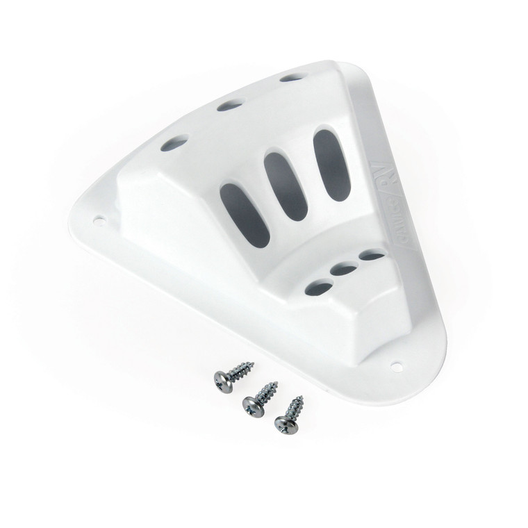 Camco 45504 Triple Flag Holder - Screw On Model - 45504