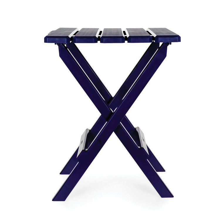 Camco 51693 Adirondack Folding Table Large - Navy - 51693