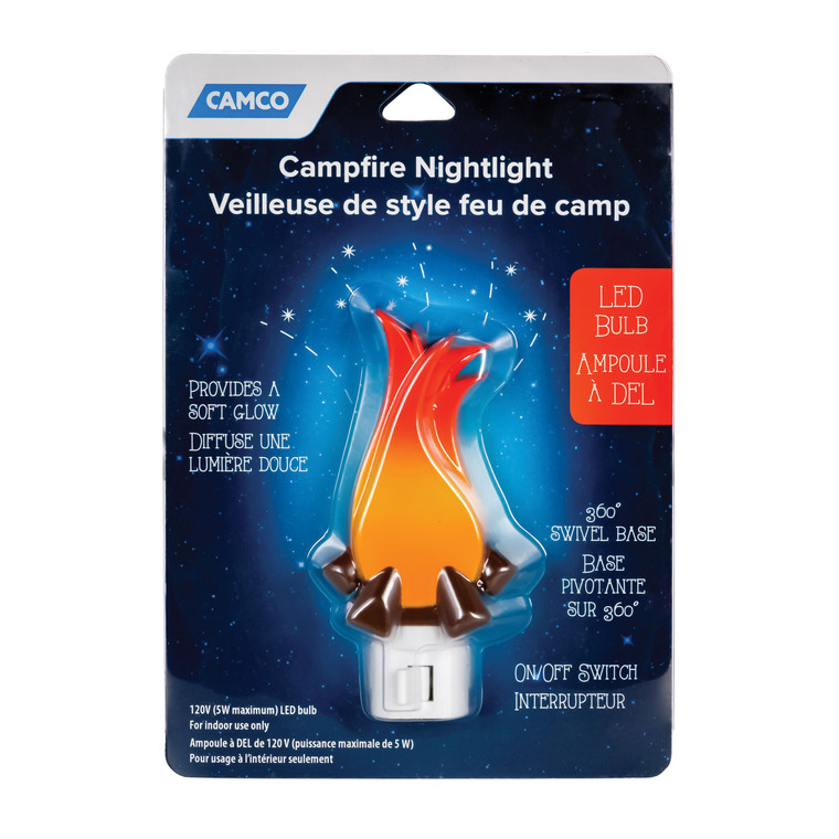 Camco 53087 Campfire Nightlight - 53087