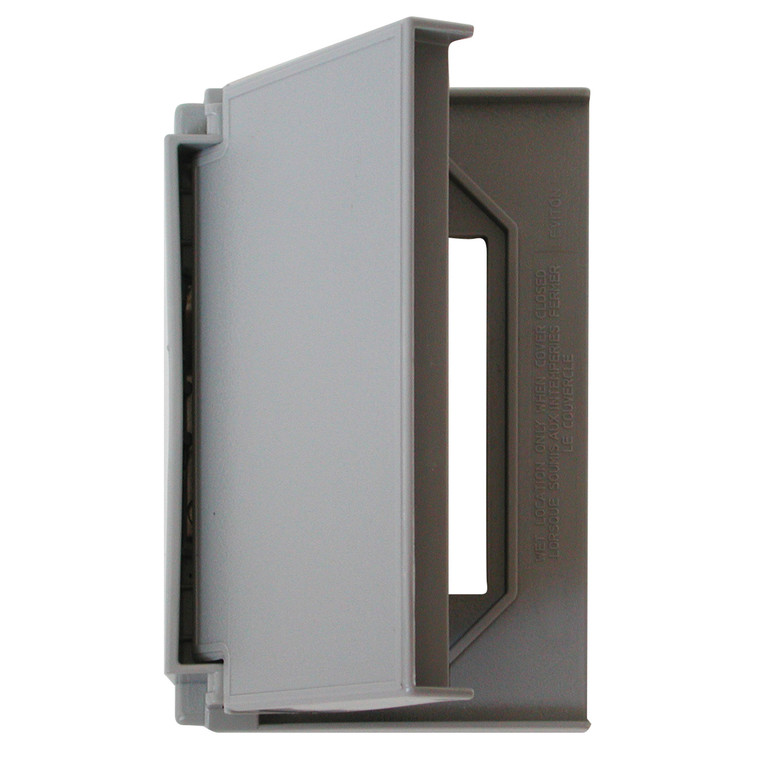 Diamond Group by Valterra DG52515VP Weatherproof Decor Receptacle Cover - Grey - DG52515VP Diamond Group by Valterra DG52515VP Weatherproof Decor Receptacle Cover - Grey - DG52515VP