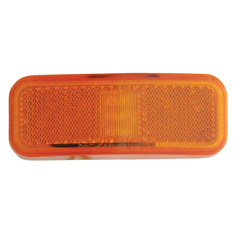 Diamond Group by Valterra DG52718VP Marker LED Light with Reflector - 4" x 1-1/2", 9 Diode, Amber - DG52718VP