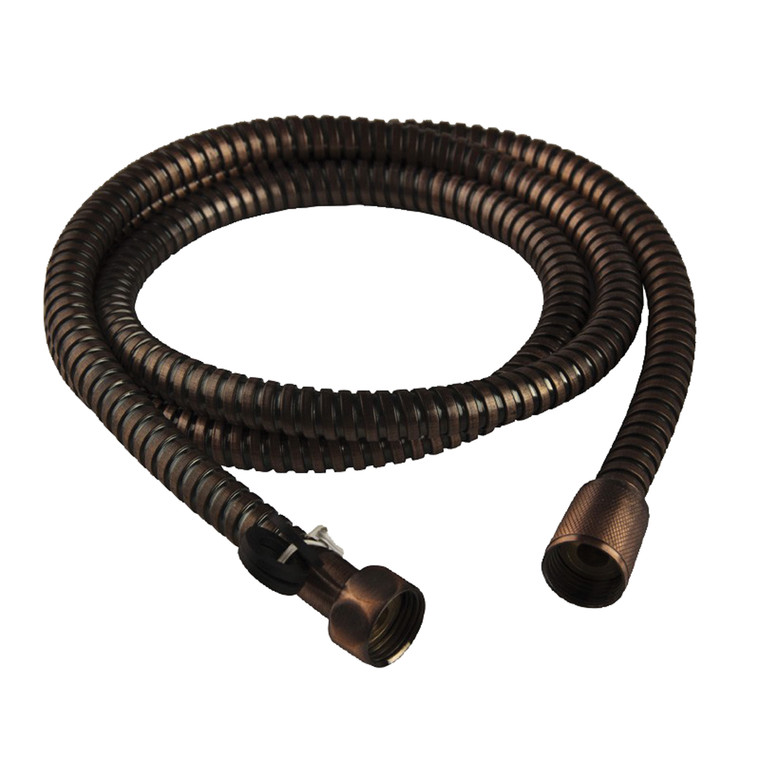 Dura Faucet 60" Stainless Steel RV Shower Hose - Oil Rubbed Bronze - DF-SA200-ORB Dura Faucet 60" Stainless Steel RV Shower Hose - Oil Rubbed Bronze - DF-SA200-ORB