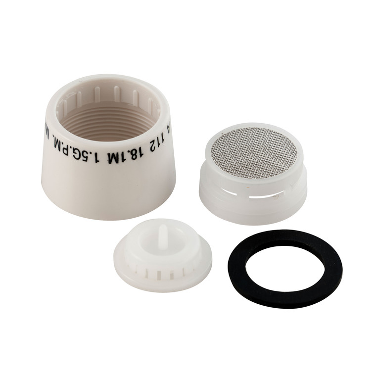 Empire Brass CRD-SPTAER-W Spout Aerator Kit - White - CRD-SPTAER-W