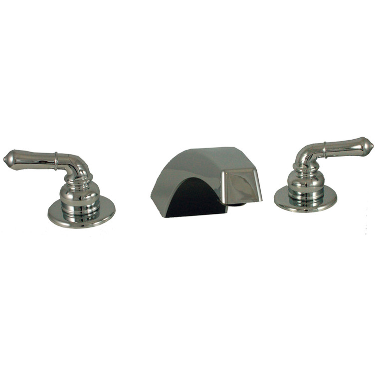 Empire Brass U-YCH29 Adjustable Concealed Garden Tub Filler with Hi-Arc Spout - 18" Center, Chrome - U-YCH29