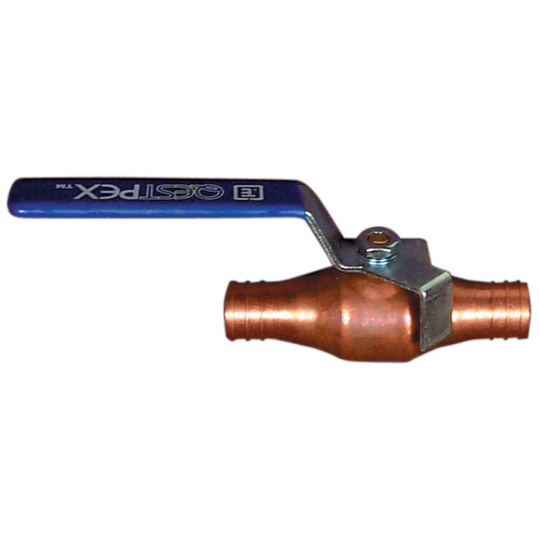 Flair-It 51183 BestPEX Brass Long Handle Ball Valve - 3/4" - 51183