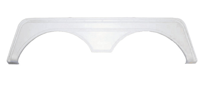 Icon 00418 Tandem Axle Fender Skirt FS669 - Polar White - 418